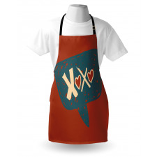 Acronym in Speech Bubble Love Apron