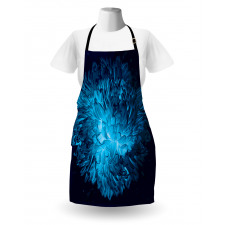 Luminous Chrysanthemum Art Apron