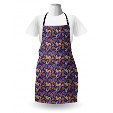 Graceful Leafage Vintage Apron