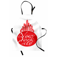 New York City Apple Emblem Look Apron