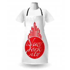 New York City Apple Emblem Look Apron