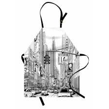 Street of New York Urban Sketch Apron