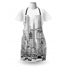 Street of New York Urban Sketch Apron