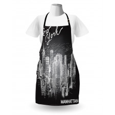 New York Manhattan Skyscrapers Apron