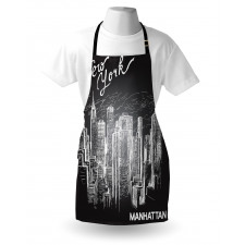 New York Manhattan Skyscrapers Apron