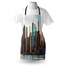 Manhattan New York Skyline Dusk Apron