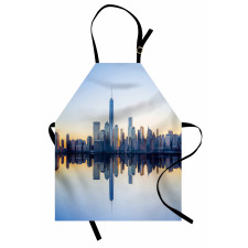 Manhattan Skyline Reflection Apron