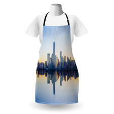 Manhattan Skyline Reflection Apron