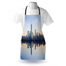 Manhattan Skyline Reflection Apron