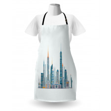 Megacity New York Illustration Apron