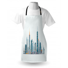 Megacity New York Illustration Apron