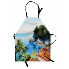 Mediterranean Scenery Apron