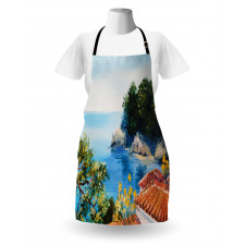 Mediterranean Scenery Apron