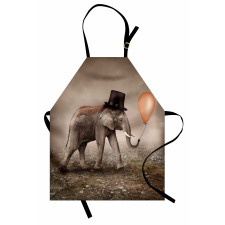 Illusionist Elephant Apron