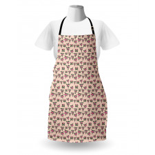 Vintage Roses Leaf Romance Apron