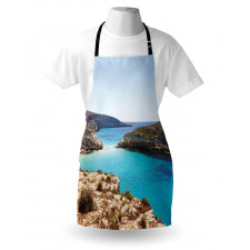 Lampedusa Island Pure Water Apron