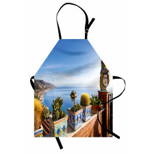 Taormina Coastline Photo Apron