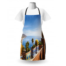 Taormina Coastline Photo Apron