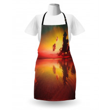 Sunrise Water Reflection Apron