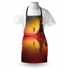 Sunrise Water Reflection Apron