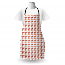 Tacos and Soda Cups with Pipes Apron