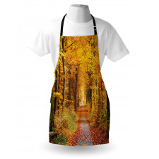 Foliage Leaves Autumn Apron