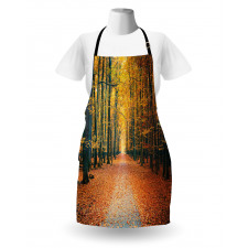 Romantic Alley Woods Apron