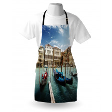 Gondolas Venetian Lagoon Apron