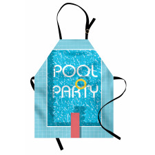 Retro Art Swimming Pool Apron