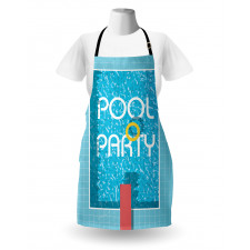 Retro Art Swimming Pool Apron