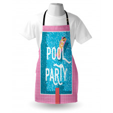 Sunbathing Woman Apron