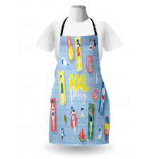 Doodle Characters Summer Apron