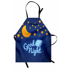 Nursery Bed Time Graphic Apron