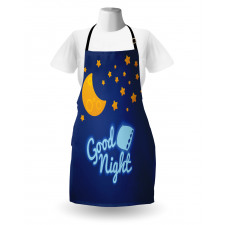 Nursery Bed Time Graphic Apron