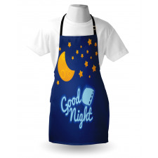 Nursery Bed Time Graphic Apron