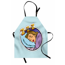 Comic Book Sleeping Girl Apron