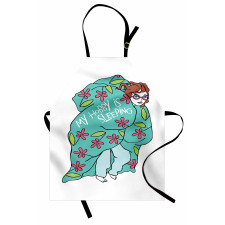 My Hobby is Sleeping Girl Apron