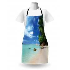 Seascape Nature Jungle Apron