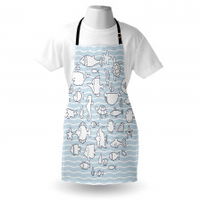 Nursery Underwater Life Apron