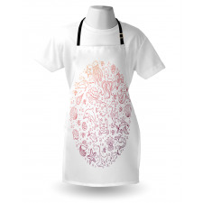 Round Order Sea Animals Apron