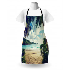 Summer Vintage Tropical Apron