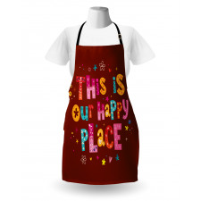 This is Our Happy Place Apron