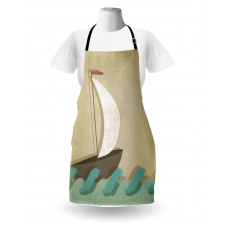 Seagulls Boating Marine Apron