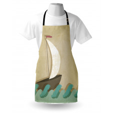 Seagulls Boating Marine Apron