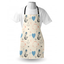 Balloon Fish Hearts Apron