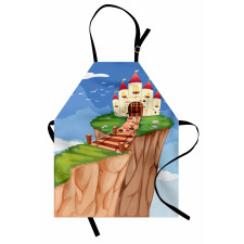 Colorful Castle Peak Edge Apron