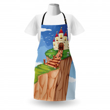 Colorful Castle Peak Edge Apron