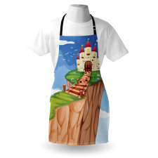 Colorful Castle Peak Edge Apron