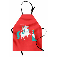 Princess Prince on Horse Apron