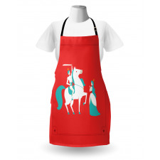 Princess Prince on Horse Apron